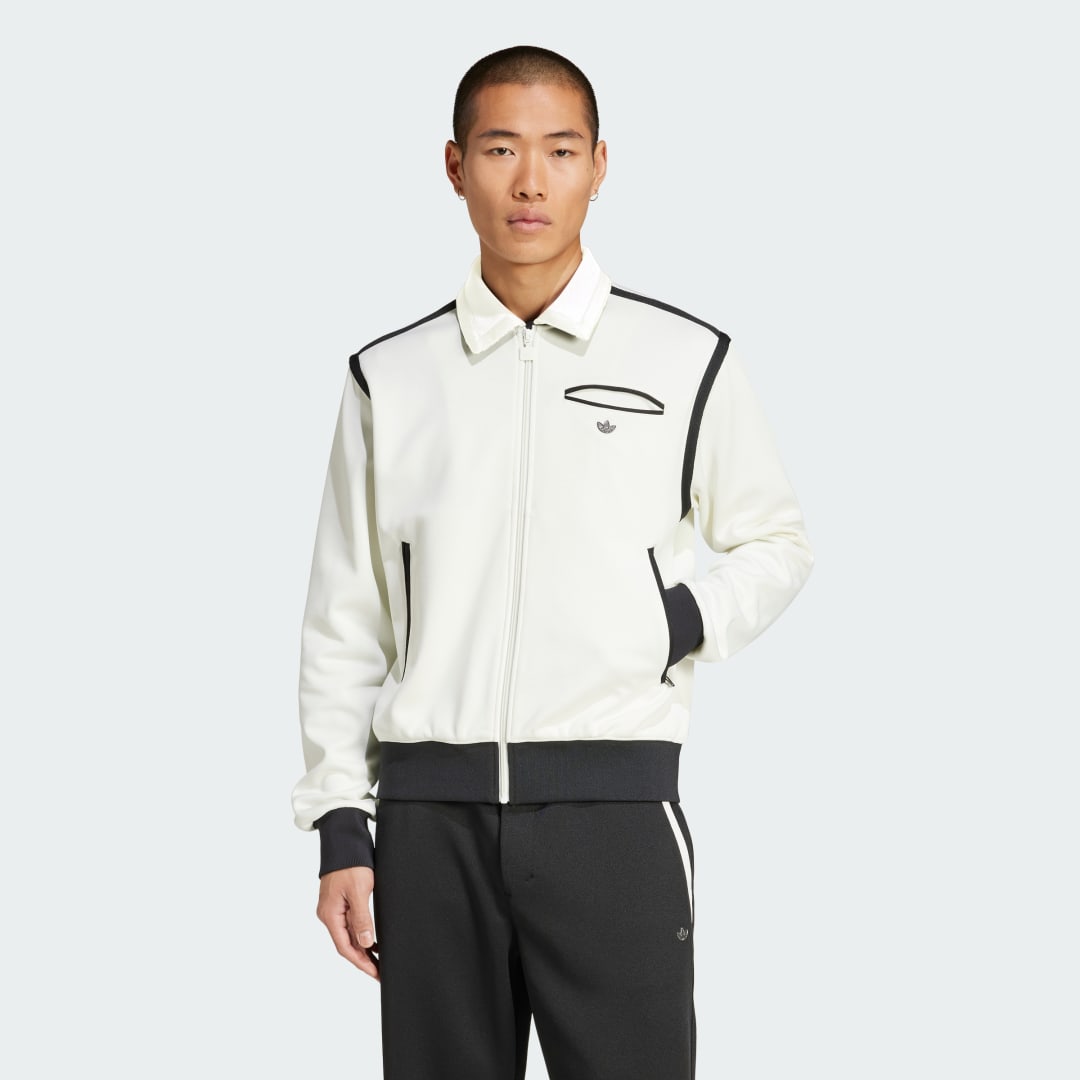 Яке бомбър adidas Performance Premium Track Jacket Бяло | JD3396, 0