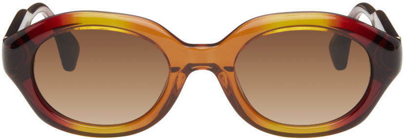 Слънчеви очила Vivienne Westwood Zephyr Sunglasses Кафяво | VW502470151