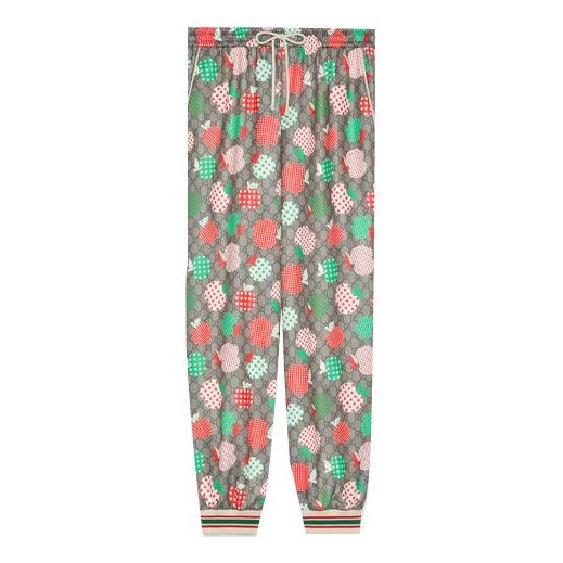 Спортни панталони Gucci Gucci Les Pommes Jogging Pants Бежово | 662590-XJDMS-2112