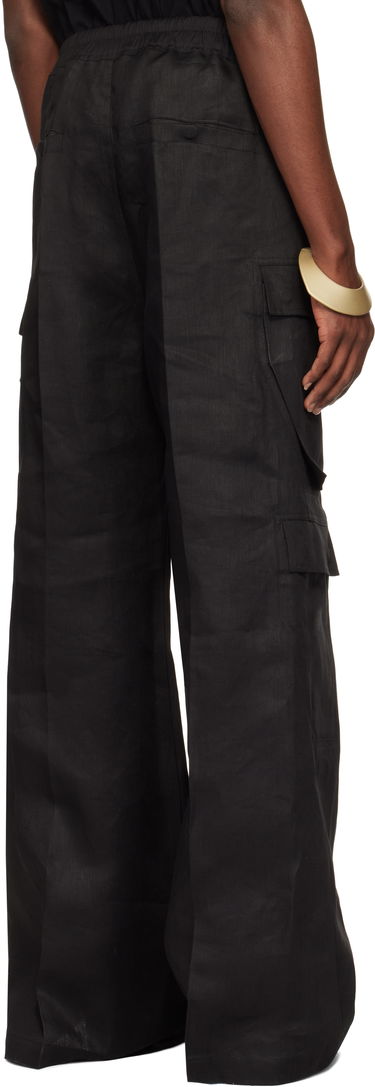 Карго панталони Rick Owens Rick Owens Hollywood Cargobela Cargo Pants Черно | RU01E5339 TWL, 2