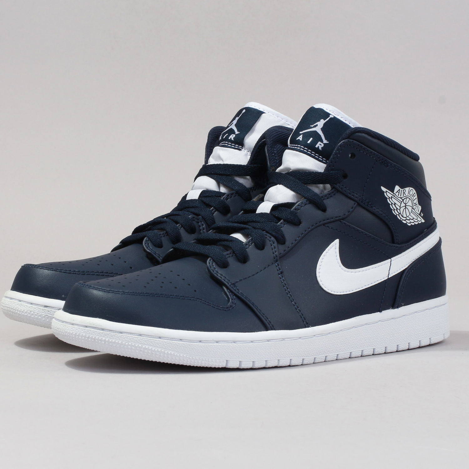 Кецове и обувки Jordan Air Jordan 1 Retro Mid ''Obsidian'' Тъмно синьо | 554724-402, 1