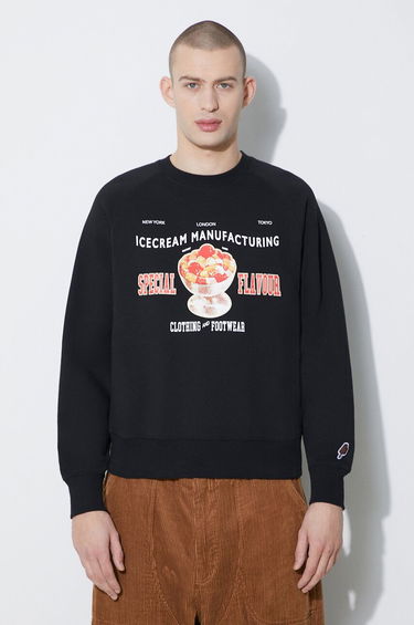 Пуловер BBC IceCream Icecream Special Flavour Crewneck Sweatshirt Черно | IC24122, 3