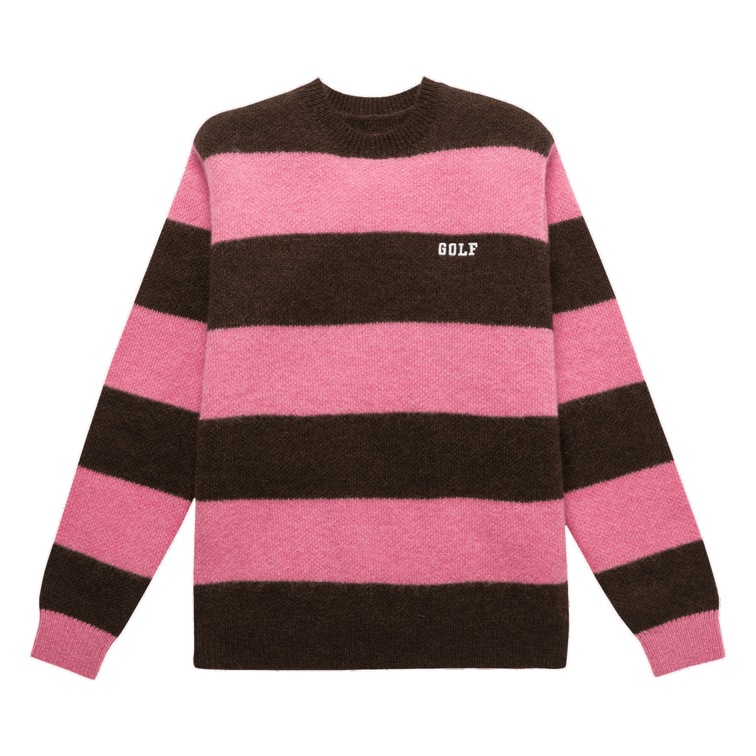 Пуловер GOLF WANG Mohair Striped Sweater Многоцветен | FW22KN1079PB, 0