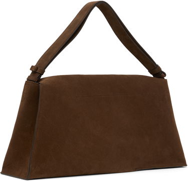 Дамска чанта Studio Nicholson Studio Nicholson Suede Shoulder Bag Кафяво | SHIBORU SN - 742, 2