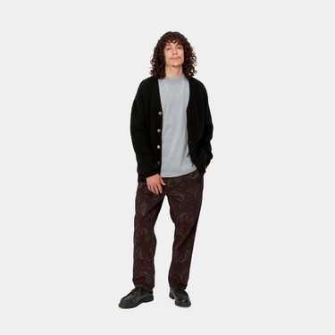 Панталони Carhartt WIP Flint Pant Paisley Print "Buckeye rinsed" Кафяво | I029443_1U6_02, 1