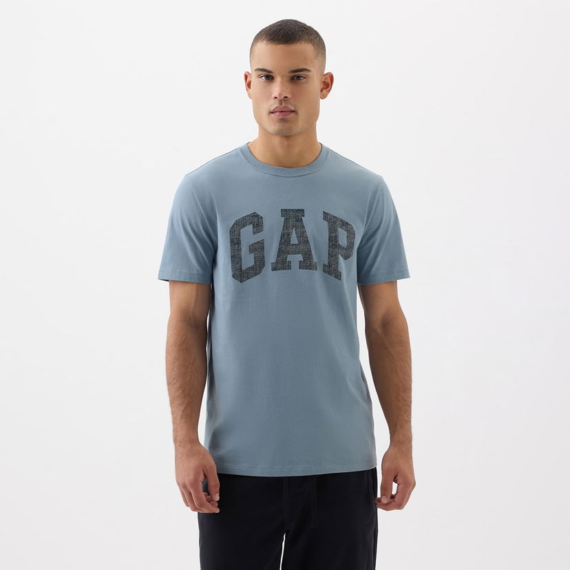 Тениска GAP Graphic Logo Tee New England Sky Синьо | 866680-02