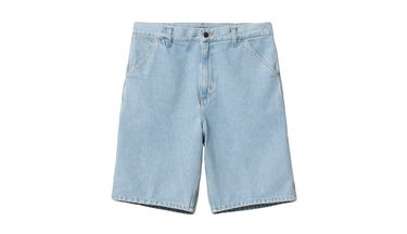 Панталони и дънки Carhartt WIP Single Knee Short Blue Синьо | I032026_01_A3, 0