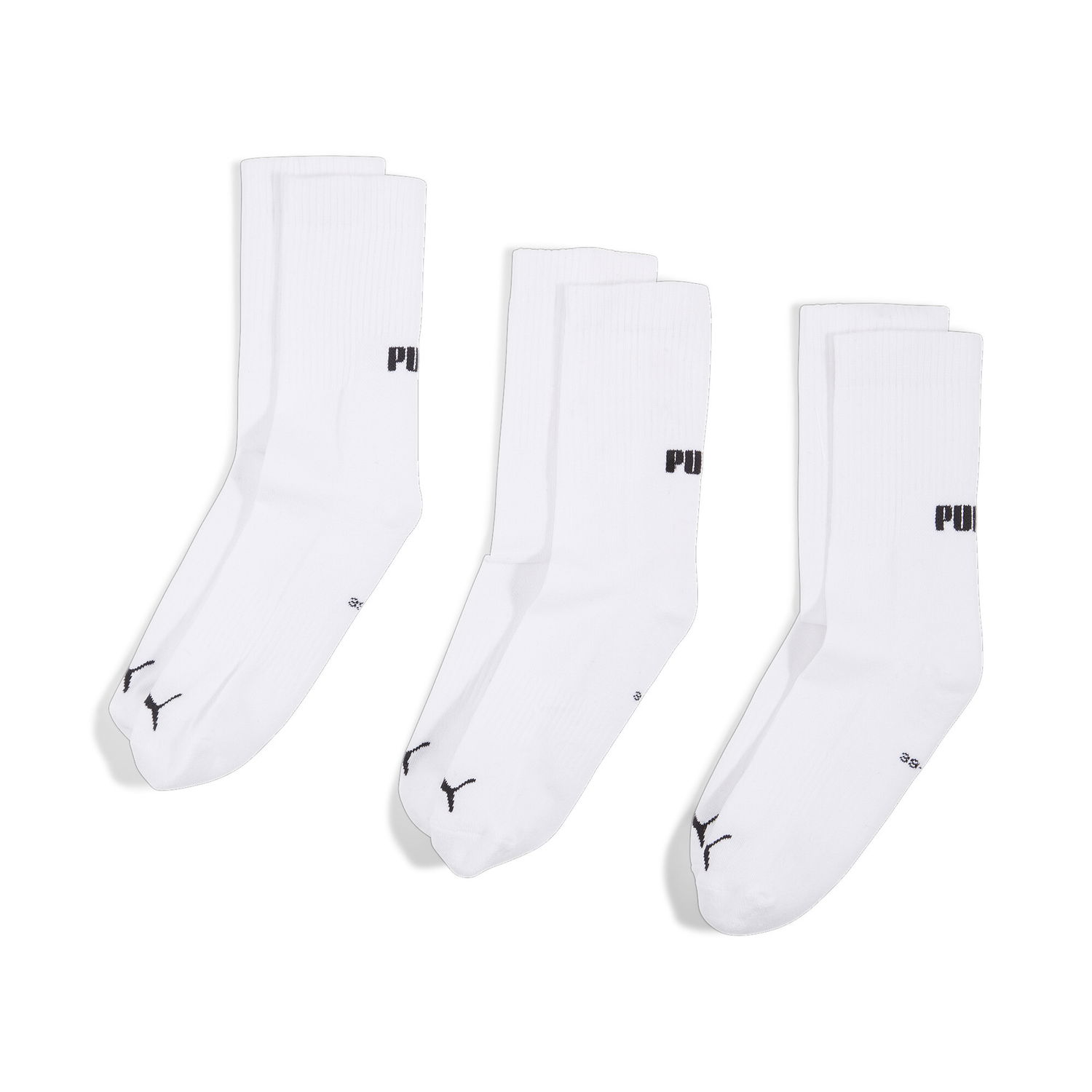Чорапи Puma 3 Pack Mid-Cut Socks PUMA Бяло | 938372_01, 0