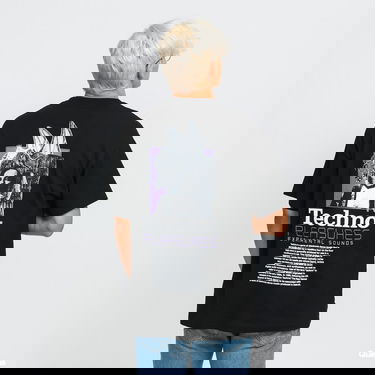 Тениска Pleasures Techno Tee Черно | Techno, 1