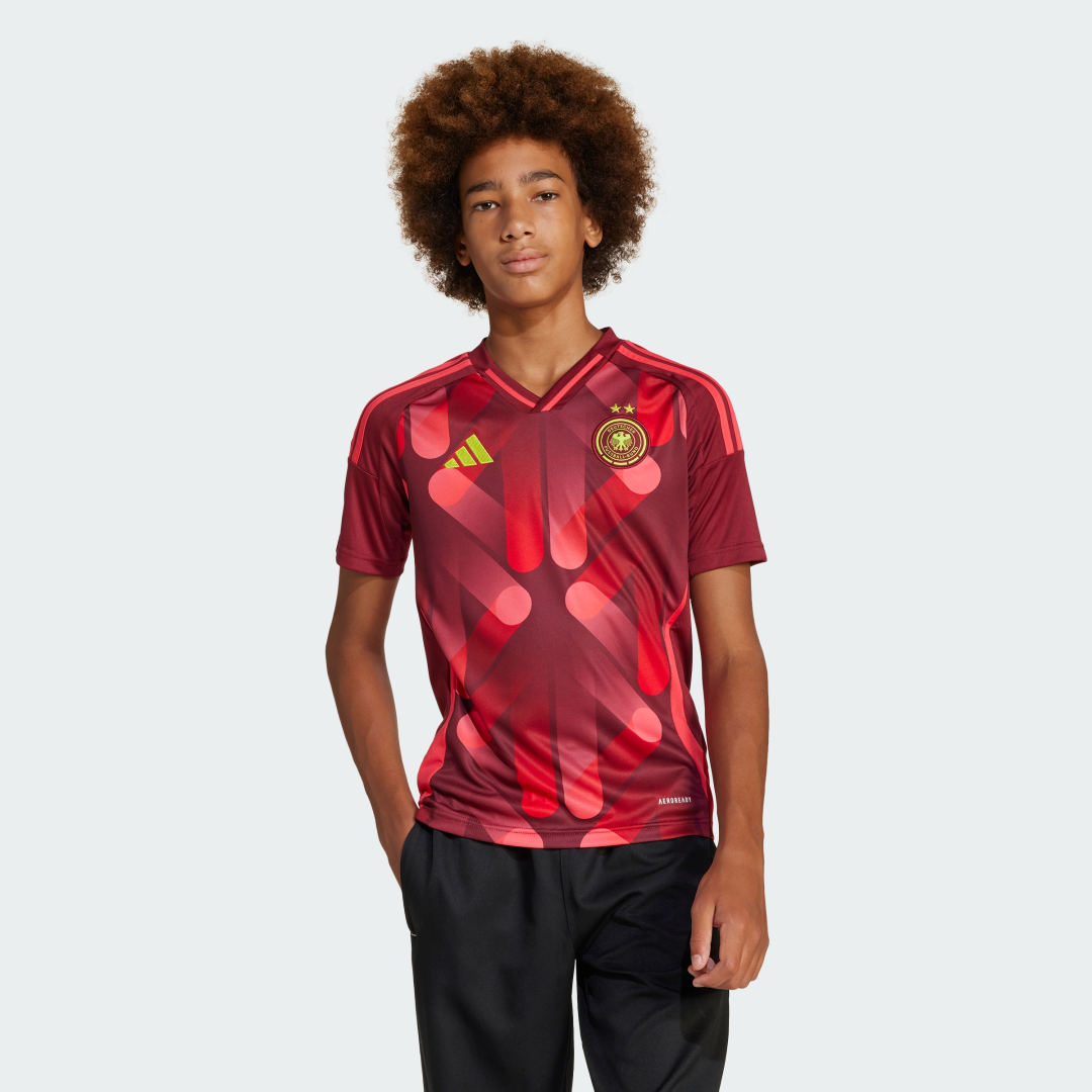 Фланелка adidas Performance Germany 25 Away Jersey (Kids) Червено | JF2608, 0