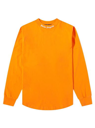 Тениска Palm Angels Oversized Logo Tee Оранжево
 | PMAB001S22JER0032001