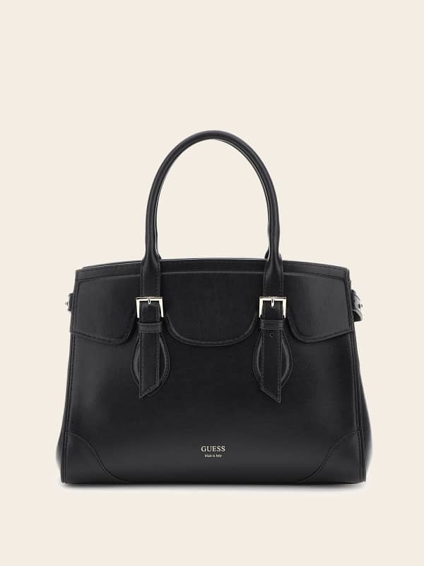 Дамска чанта GUESS Diana Genuine Leather Handbag Черно | HWDIAAL4176, 0