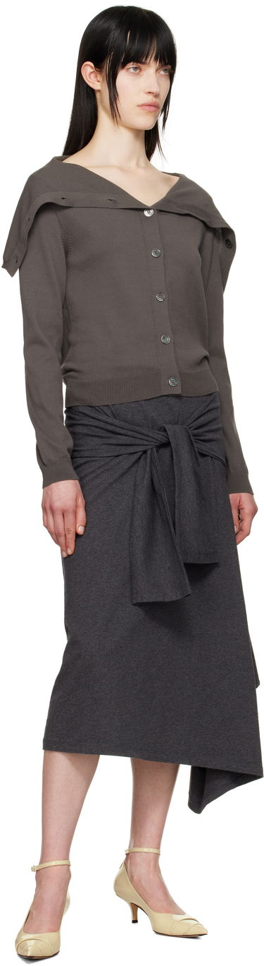 Пуловер OUR LEGACY Our Legacy Open Knit Cardigan Сиво | W2253OF, 3