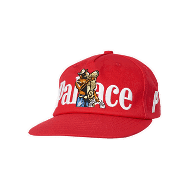 Шапка с козирка Palace Howdy Cap Червено | P22H219, 0