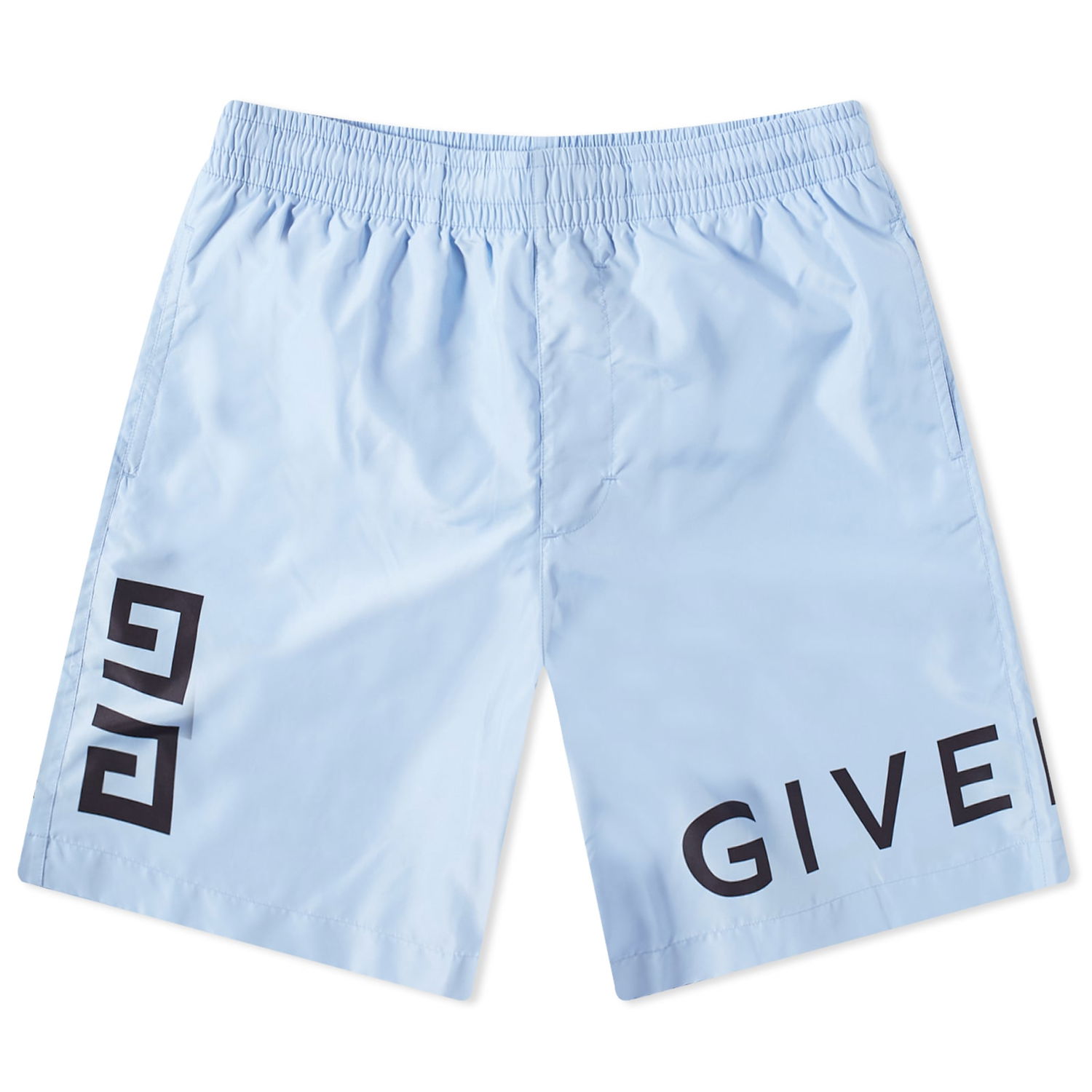 Къси панталони Givenchy 4G Long Logo Swim Shorts Синьо | BMA00N1453-453, 0