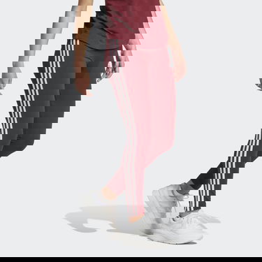 Клинове adidas Originals LOUNGEWEAR Essentials 3-Stripes Leggings Бургунди | IM2850, 2