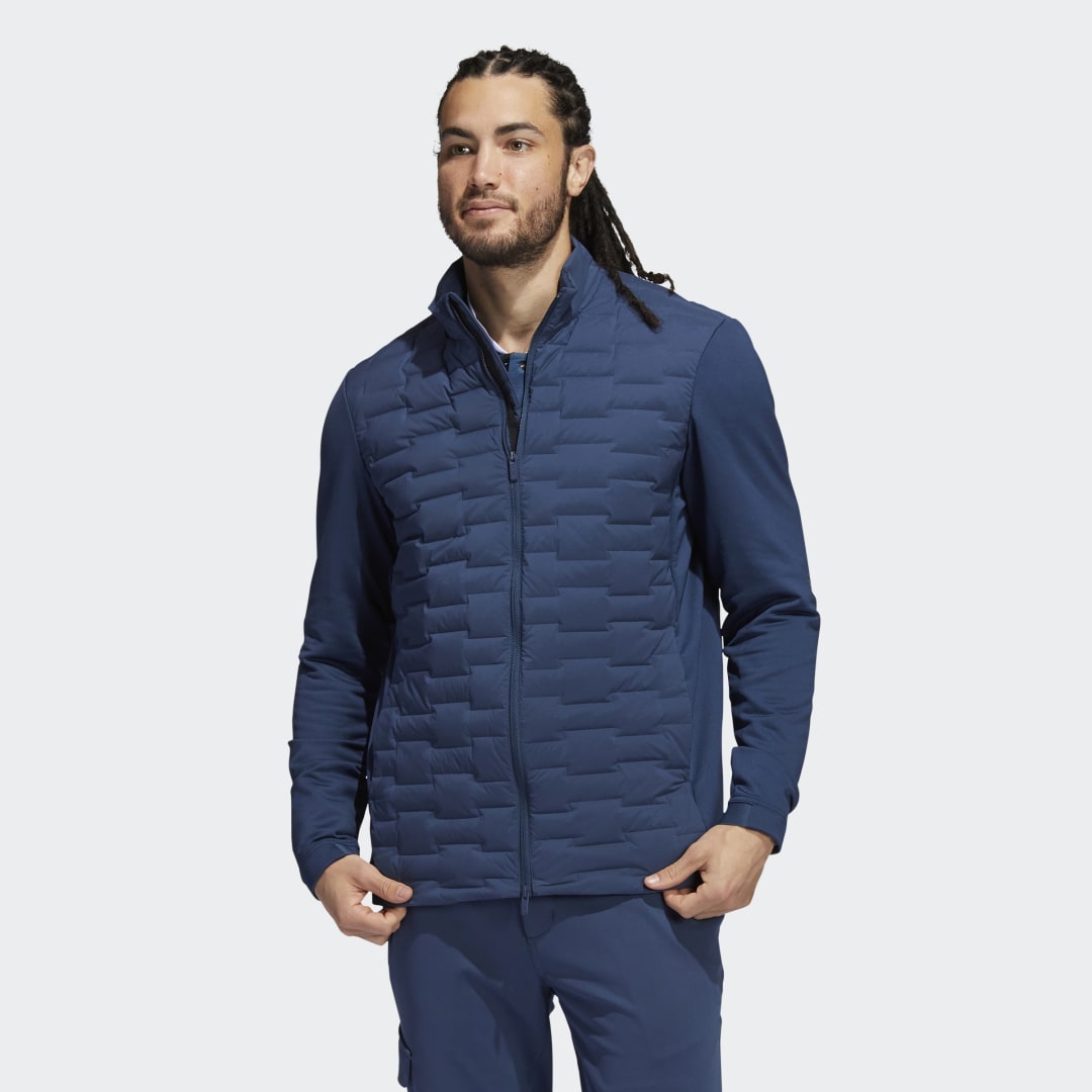 Яке adidas Originals Frostguard Recycled Content Full-Zip Padded Jacket Тъмно синьо | H50984, 0