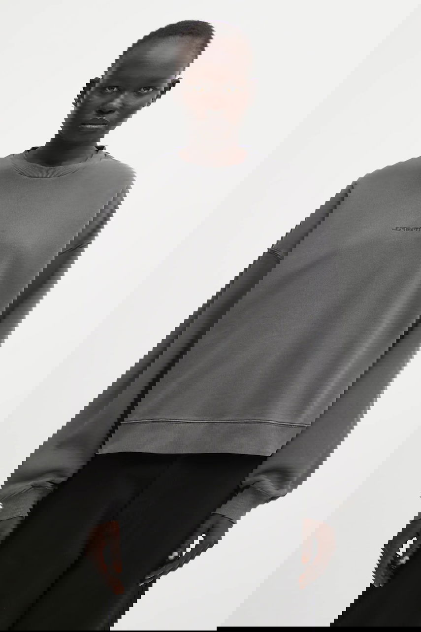 Суитчър Carhartt WIP Benton Sweat Sweatshirt Сиво | I034511.87GD, 0