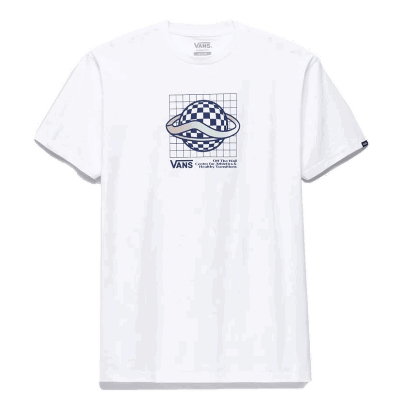 Тениска Vans Micro Trails Short Sleeve T-Shirt Бяло | VN0007UVWHT