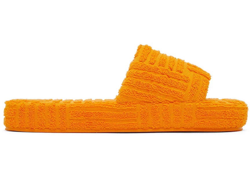 Кецове и обувки Bottega Veneta Orange Resort Sponge Slides Оранжево
 | 660245V0VW07960, 0