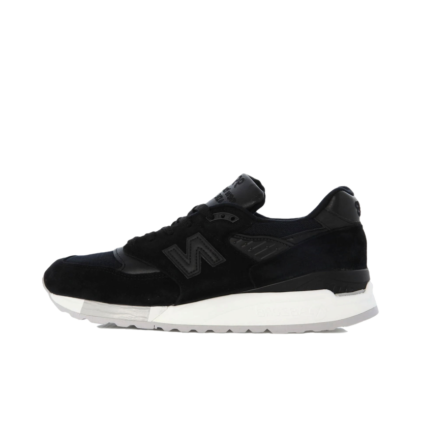 Кецове и обувки New Balance 998 MiUSA Black White Grey Черно | M998NJ