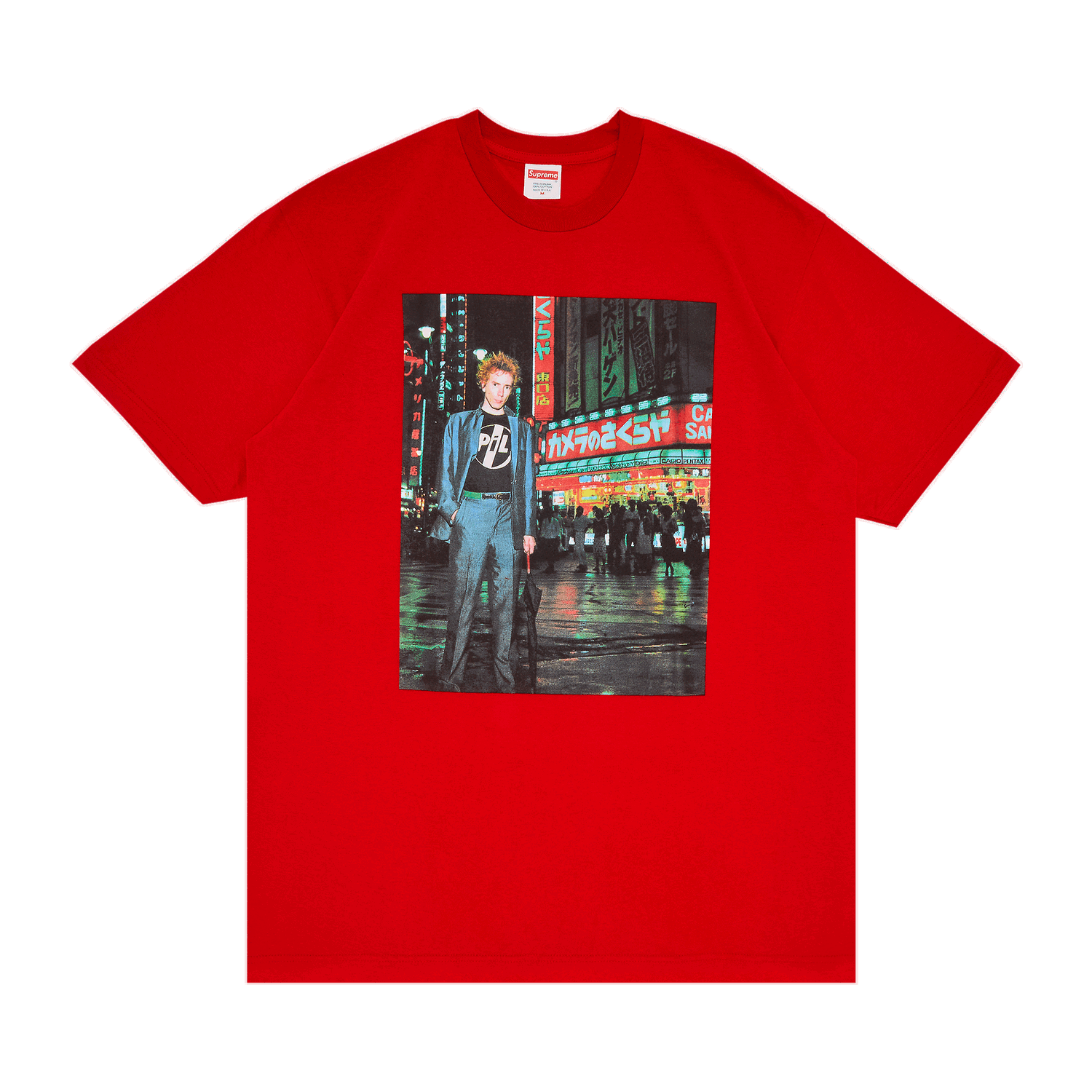 Тениска Supreme PiL x Live In Tokyo Tee Червено | FW22T59 RED, 0