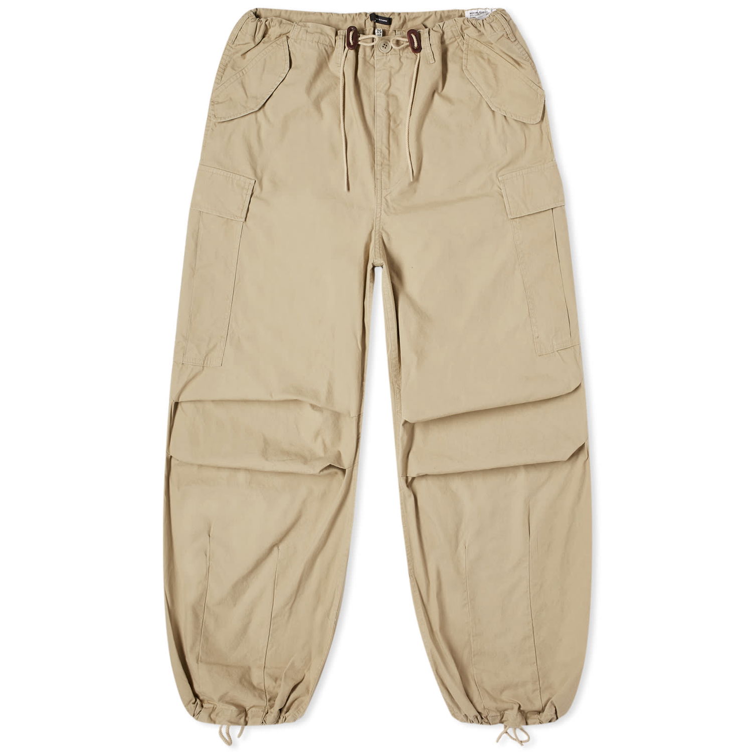 Карго панталони R13 R13 Women's Balloon Army Pants, Size Large Бежово | R13WR241R321B, 0