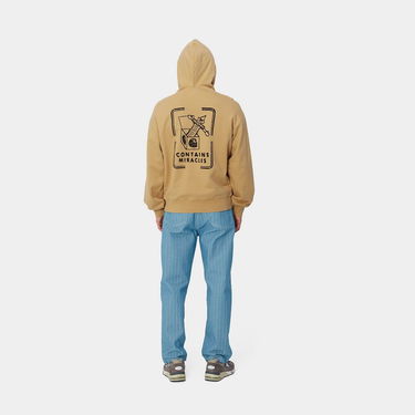 Суитчър Carhartt WIP Stone Washed Relaxed Fit Hoodie Бежово | I033621_9, 1