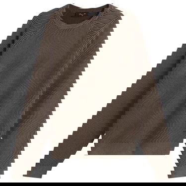 Пуловер Dime Wave Knit Sweater Кафяво | DIMEHO255BRW, 1