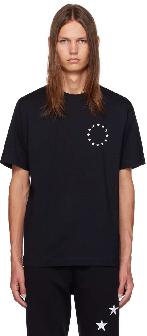 Тениска Études Études Wonder Europa T-Shirt Черно | C00ME105A00799, 0