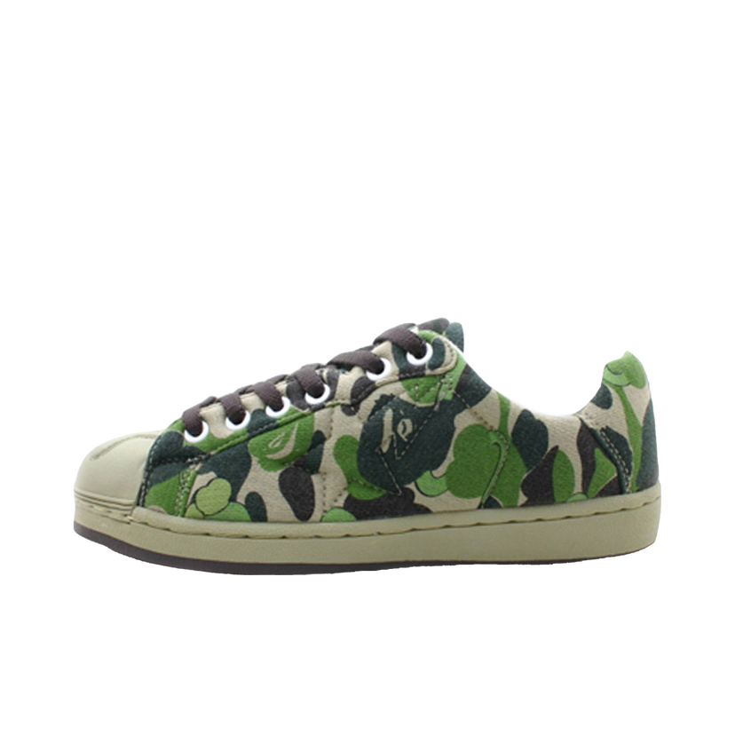 Кецове и обувки BAPE KAWS x A Bathing Ape Skull Sta "Green Camo" Зелено | FS-020 428