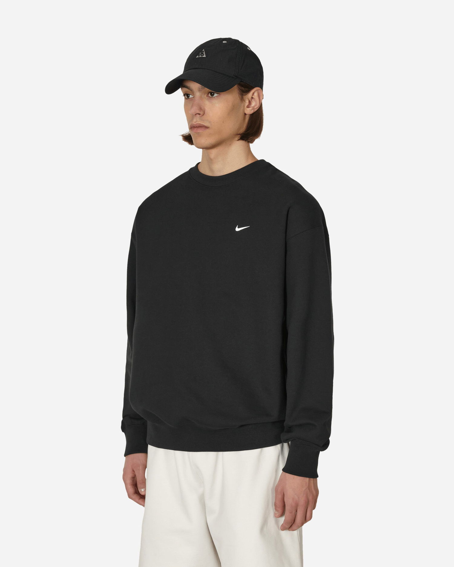 Пуловер Nike Solo Swoosh Crewneck Черно | DX0811-010, 1