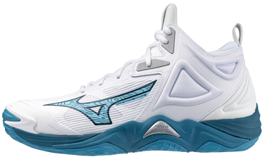 Кецове и обувки Mizuno WAVE MOMENTUM 3 MID Бяло | v1ga2317-21, 3