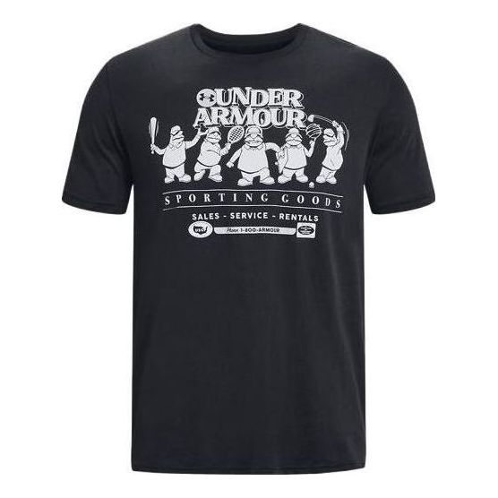 Тениска Under Armour Sporting Goods Graphic T-Shirt Черно | 1376854-001
