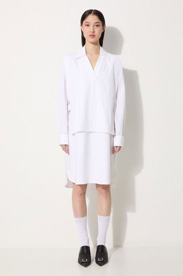 Pокля KENZO Mini Dress White Бяло | FE62RO2919LO.01, 1