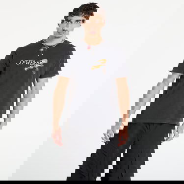 Тениска Off-White Off-White Cupid Arrow Slim S/S Tee Черно | OMAA027F25JER00C1301, 0