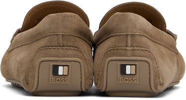 Кецове и обувки BOSS BOSS Suede Loafers Кафяво | 50541750, 1