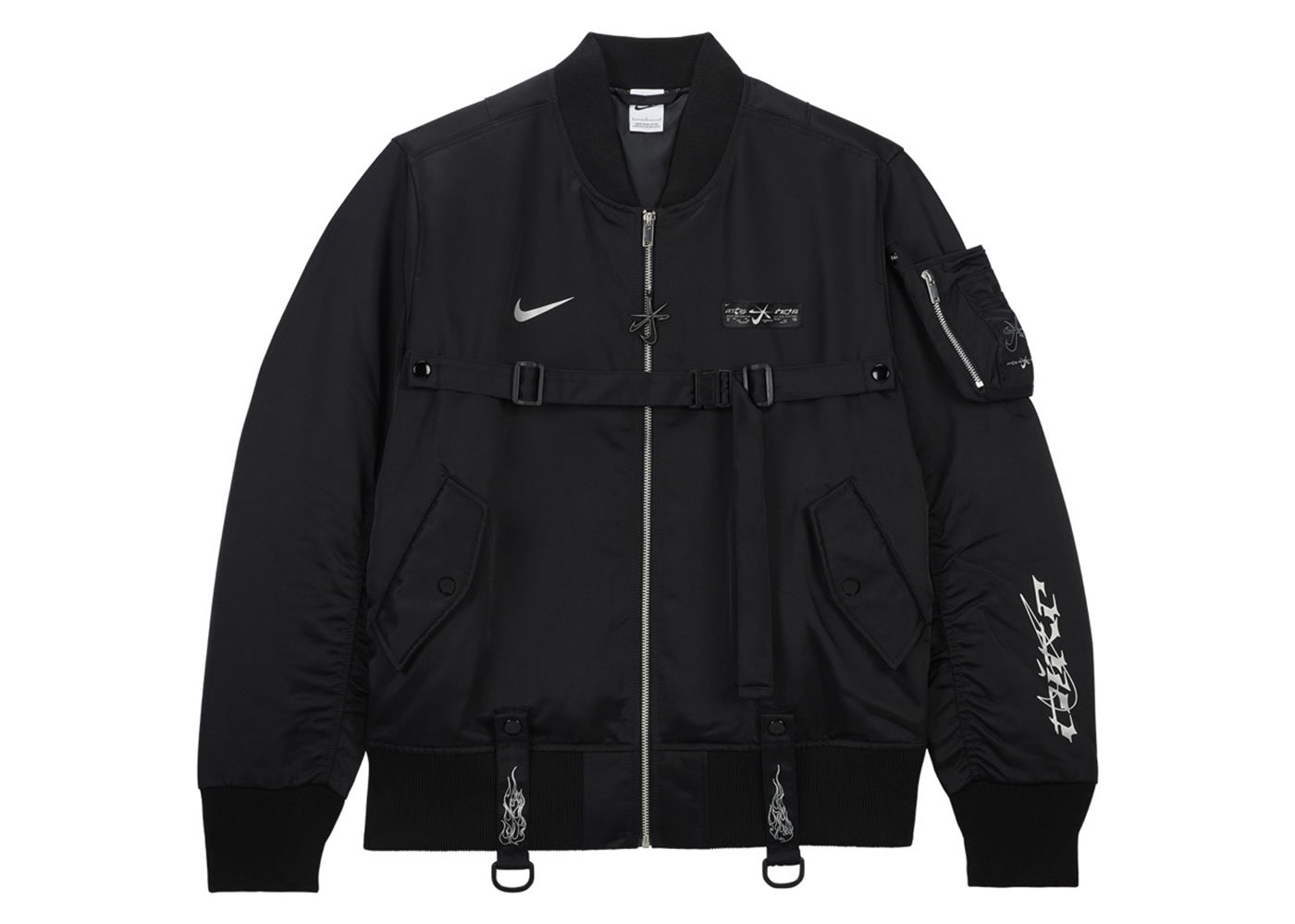 Яке бомбър Nike Megan Thee x Stallion Bomber Jacket Black Черно | FZ0461-010, 0