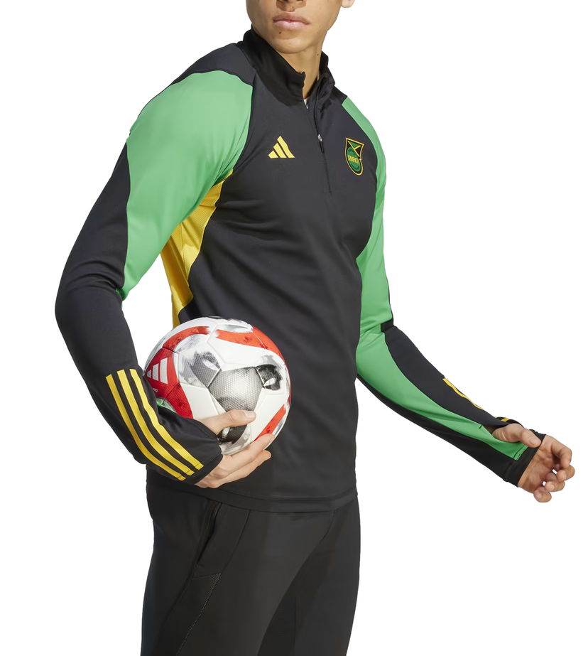 Тениска adidas Originals Jamaica Tiro 23 Training Top Черно | hs5231