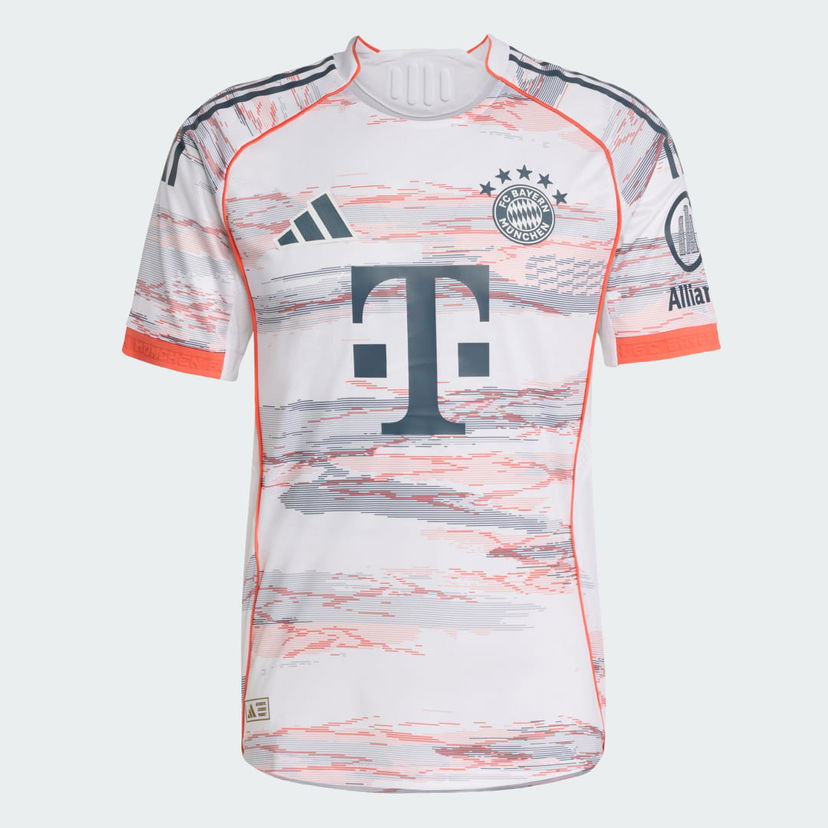 Фланелка adidas Performance FC Bayern 25/26 Authentic Away Jersey Бяло | JJ2145