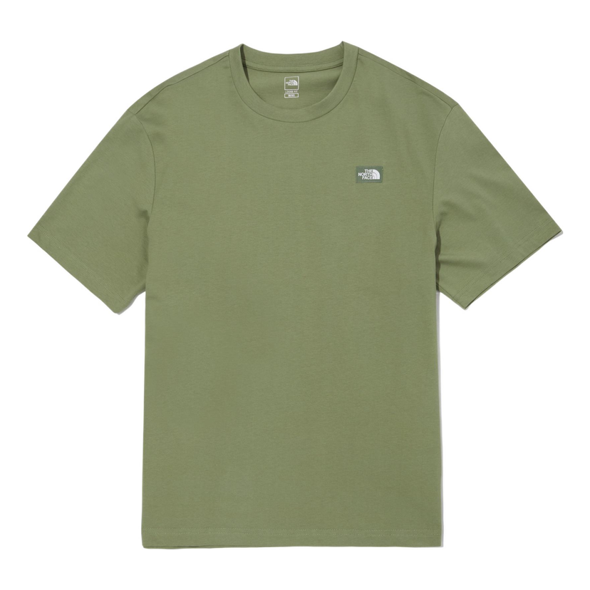 Тениска The North Face Overfit Cotton T-Shirt Зелено | NT7UN45D