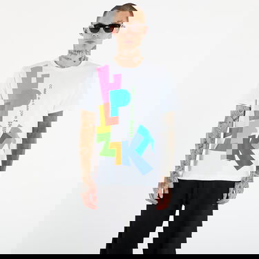 Тениска Comme des Garçons Comme des Garçons SHIRT T-Shirt With Colorful Block Graphic Print Многоцветен | FP-T002-W25 White, 0