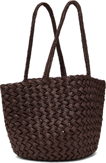 Голяма пазарска чанта The Row The Row Estelle Woven Tote Кафяво | W1655-W756, 1