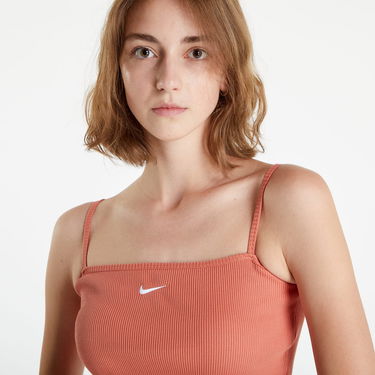 Тениска Nike Sportswear Essential Ribbed Crop Top Оранжево
 | DM6737-827, 4