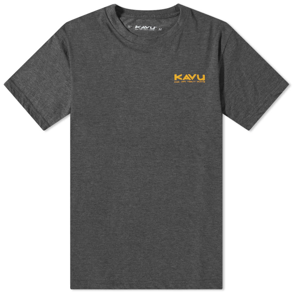 Тениска KAVU Sasquatch River Dayz Tee Сиво | 8105-20, 0