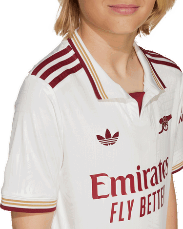 Фланелка adidas Originals Arsenal Jersey 3rd 2025/26 Junior Бяло | ji9546, 2
