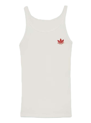 Потник Gucci adidas x Cotton Tank Top Бяло | 714865 XJEXM 9088
