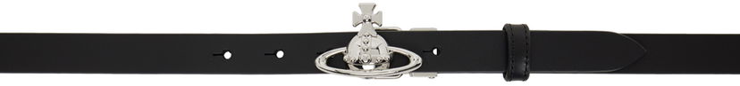 Колани Vivienne Westwood Small Orb Buckle Belt Черно | 8201006HU-L0022-LA