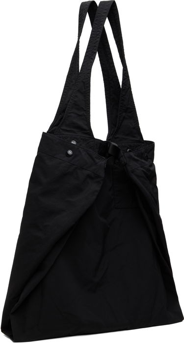Голяма пазарска чанта C.P. Company Twill Left Hand Logo Tote Bag Черно | 18CMAC054A-110305G, 2