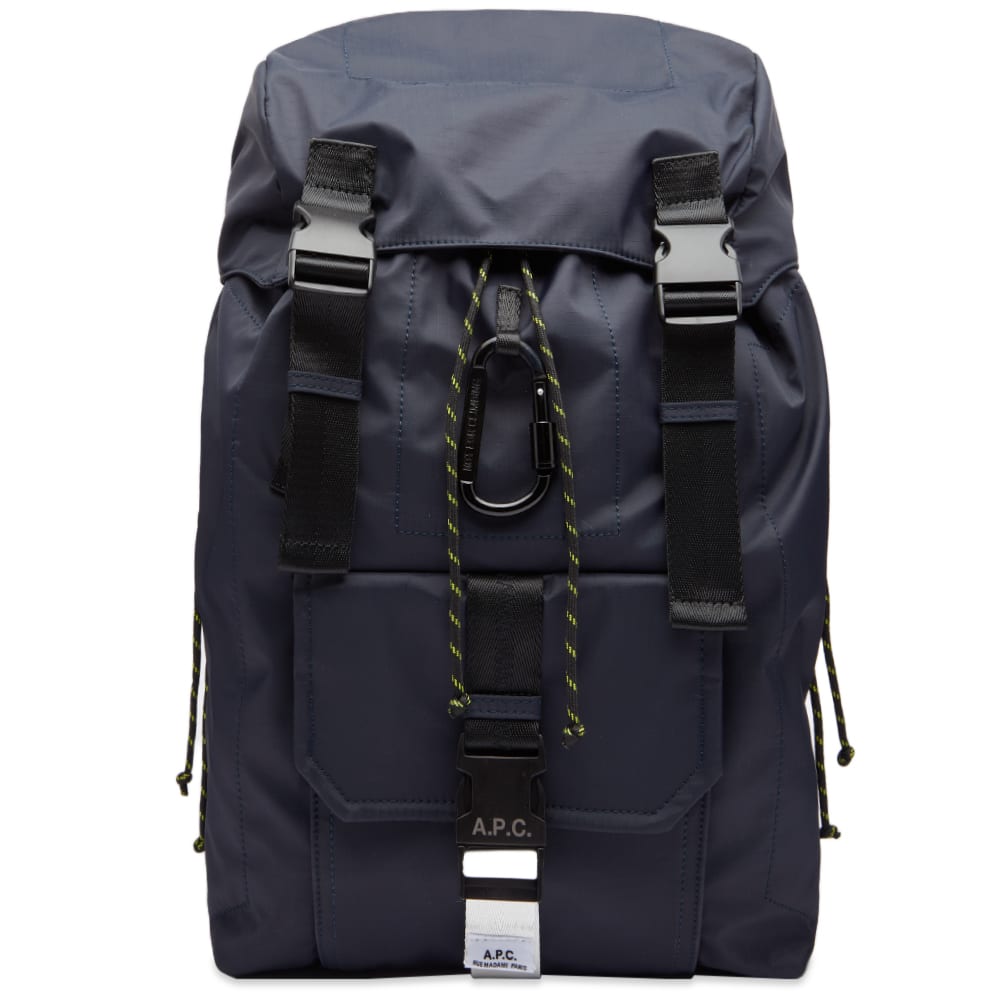 Раница A.P.C. Trek Backpack Тъмно синьо | PAAFH-H62220-IAK, 0
